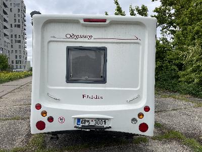 Obytný přívěs Elddis Odyssey bržděny 1400 kg