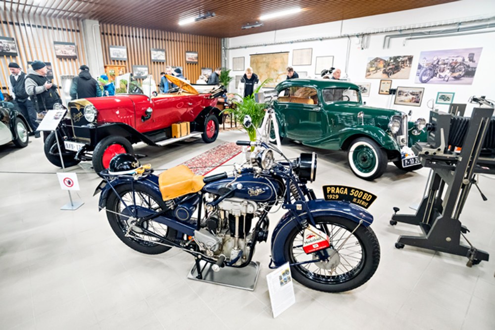 Muzeum Veteran Praga Napajedla &ndash; V&aacute;&scaron;eň v soukrom&iacute;