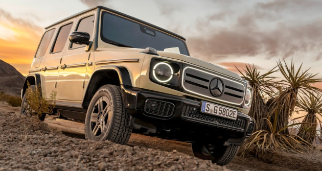Mercedes-Benz tř&iacute;dy G &ndash; Elektrifikace podle G